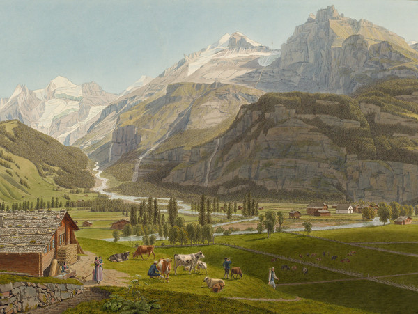 Kandersteg, vista parziale dal nord